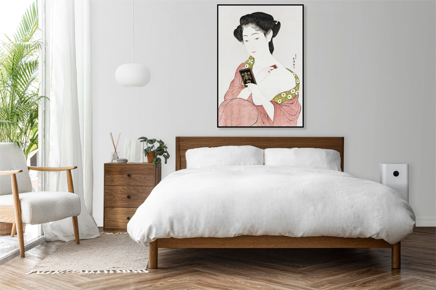Plakat  Woman 2, Hashiguchi Japoński Vintage