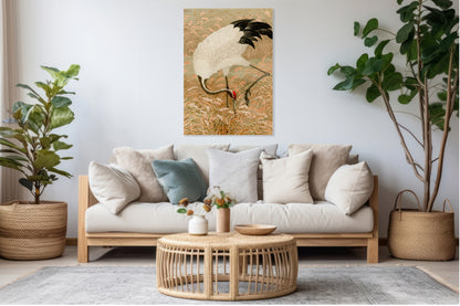 Obraz  Sarus Crane, G.A. Audsley Japoński Vintage