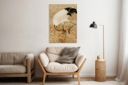 Obraz  Sarus Crane, G.A. Audsley Japoński Vintage