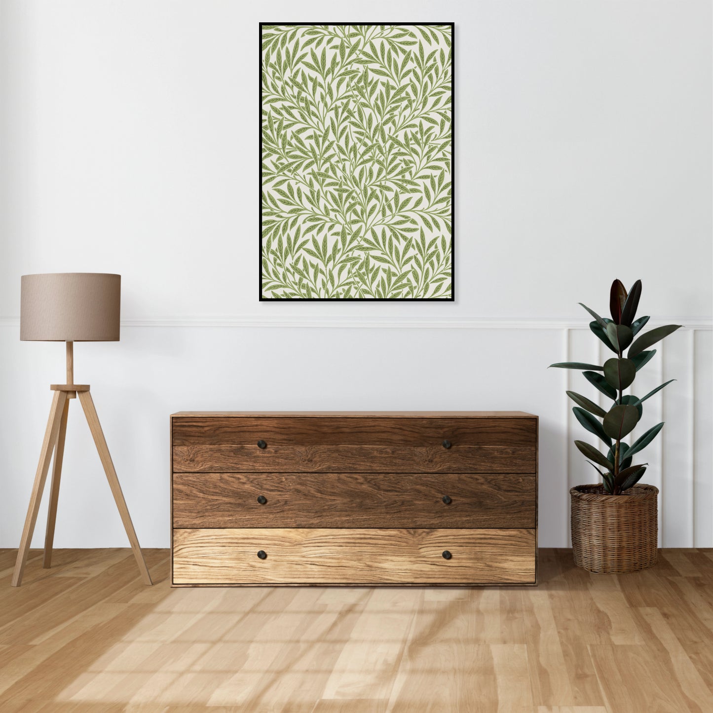 Plakat  Willow Pattern, Morris Vintage do Salonu