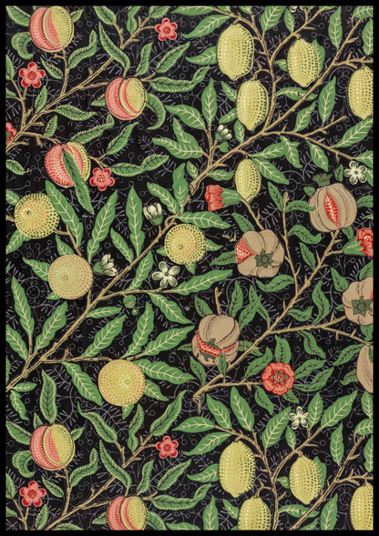 Plakat  Fruit Pattern, William Morris Vintage do Salonu