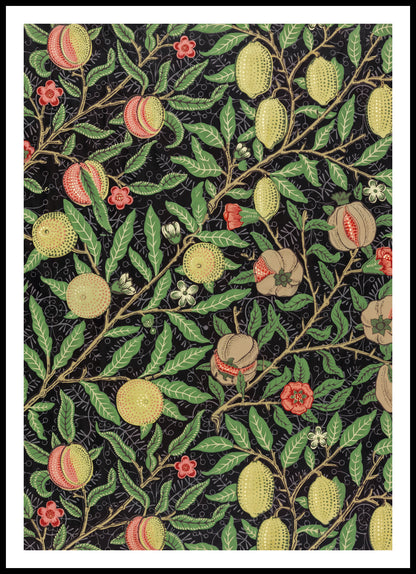 Plakat  Fruit Pattern, William Morris Vintage do Salonu