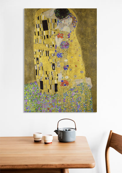 Obraz  Pocałunek, Gustaw Klimt Vintage do Salonu