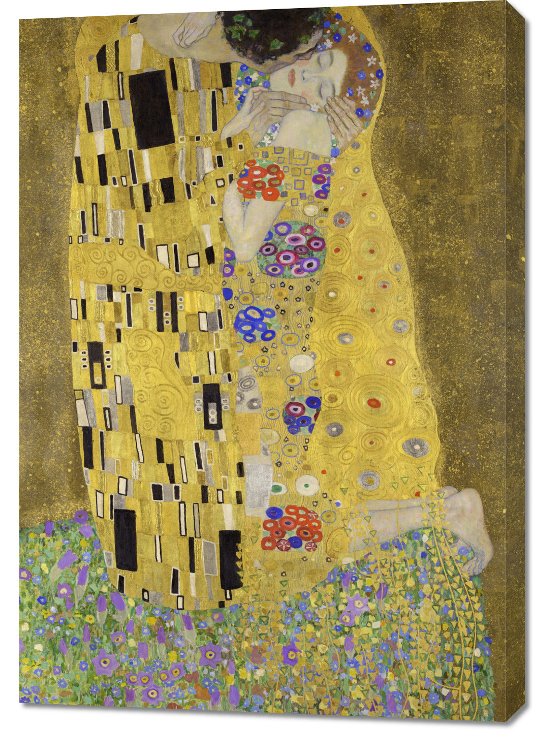 Obraz  Pocałunek, Gustaw Klimt Vintage do Salonu