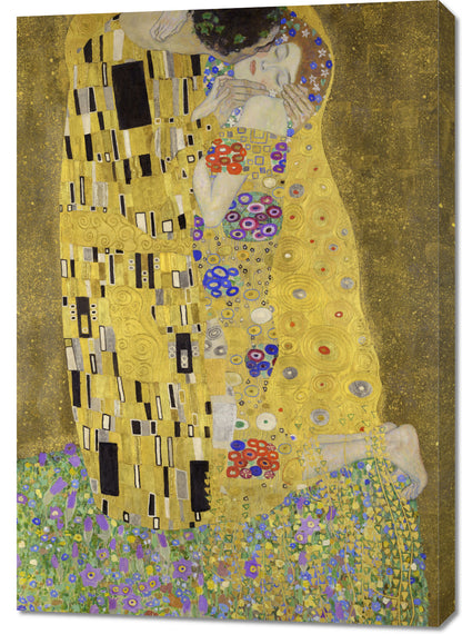 Obraz  Pocałunek, Gustaw Klimt Vintage do Salonu