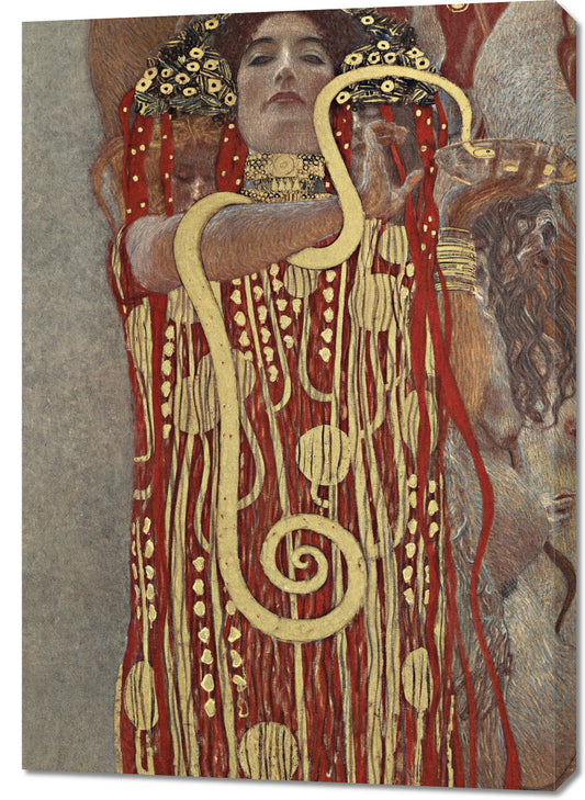 Obraz  Hygieia, Gustaw Klimt Vintage do Salonu