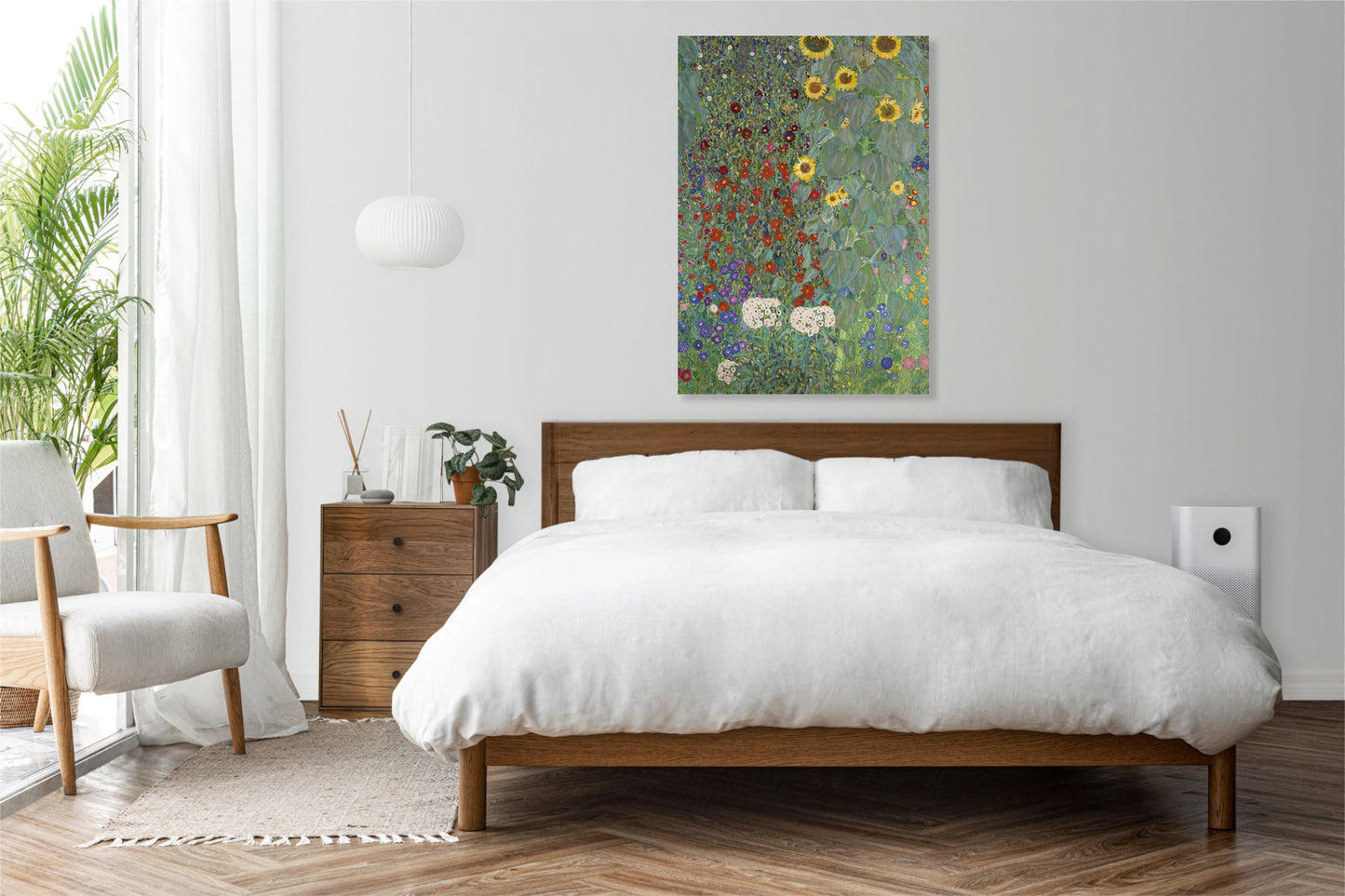 Obraz  Farm Garden, Gustaw Klimt Vintage do Salonu