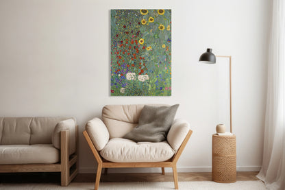 Obraz  Farm Garden, Gustaw Klimt Vintage do Salonu