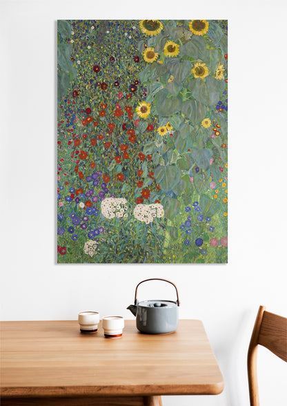 Obraz  Farm Garden, Gustaw Klimt Vintage do Salonu