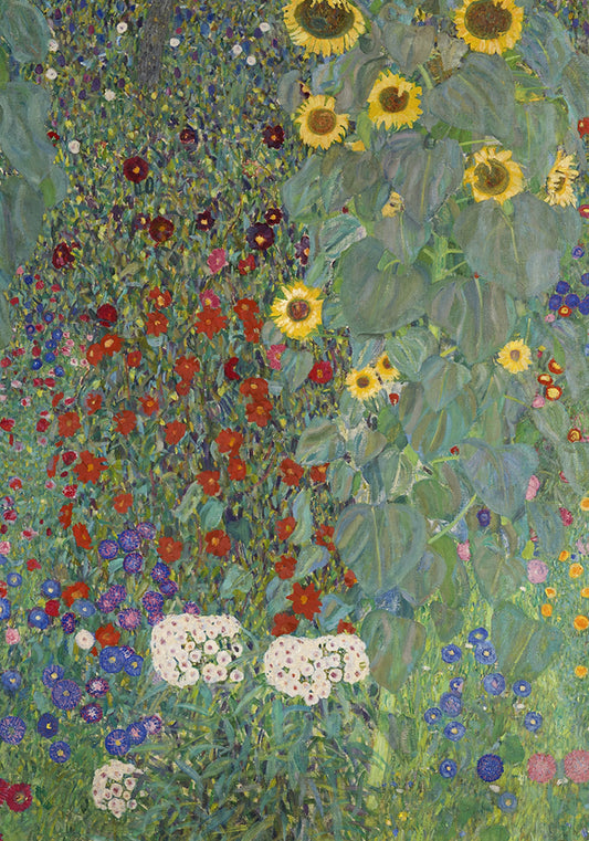 Plakat  Farm Garden, Gustaw Klimt Vintage do Salonu