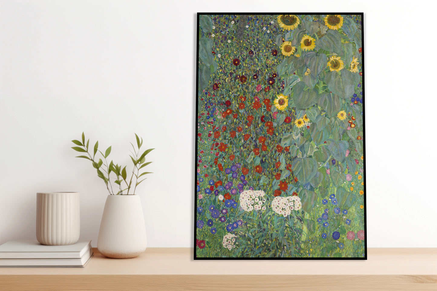Plakat  Farm Garden, Gustaw Klimt Vintage do Salonu