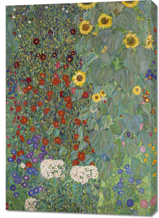 Obraz  Farm Garden, Gustaw Klimt Vintage do Salonu