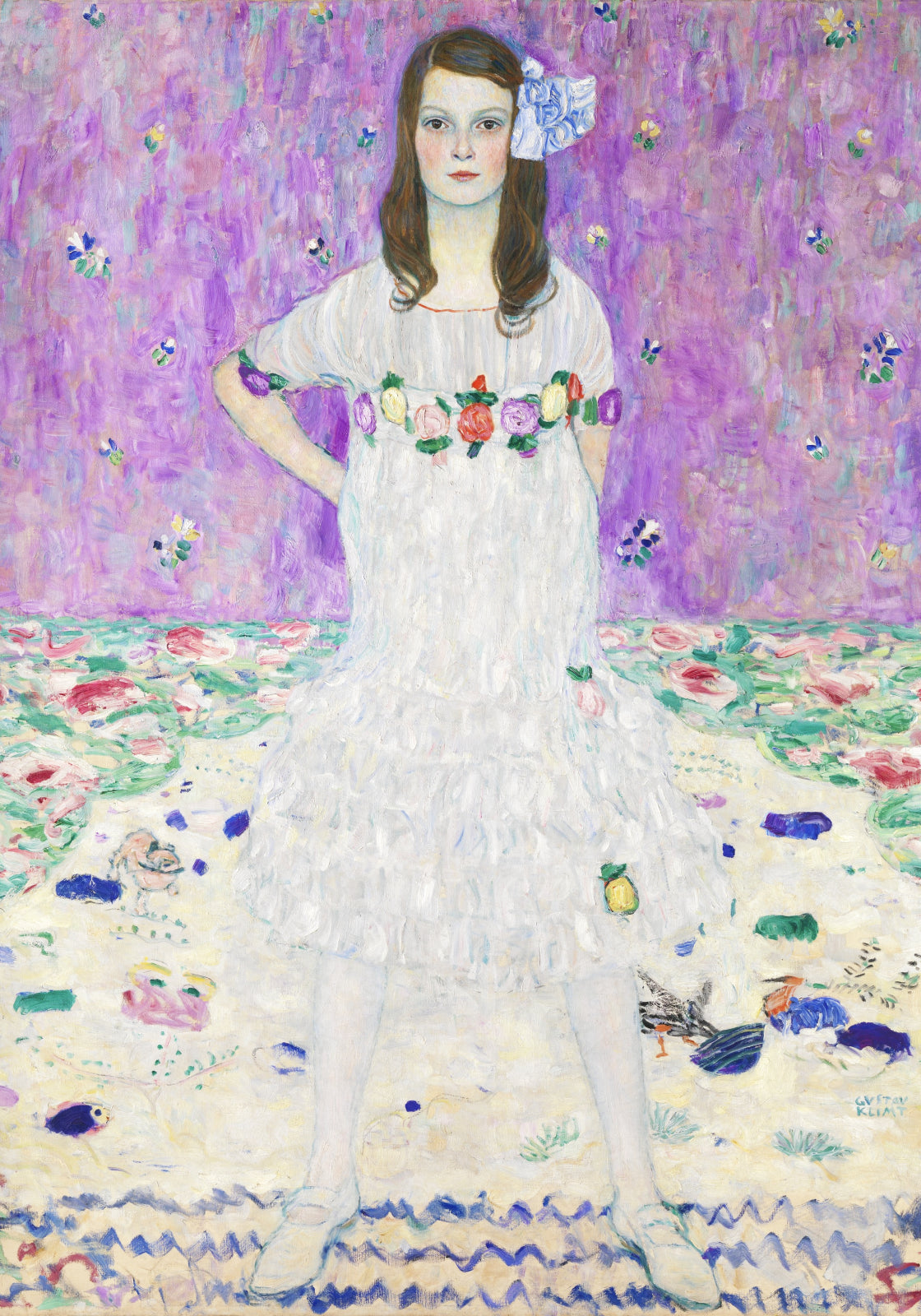 Plakat  Mäda Primavesi, Gustaw Klimt Vintage do Salonu