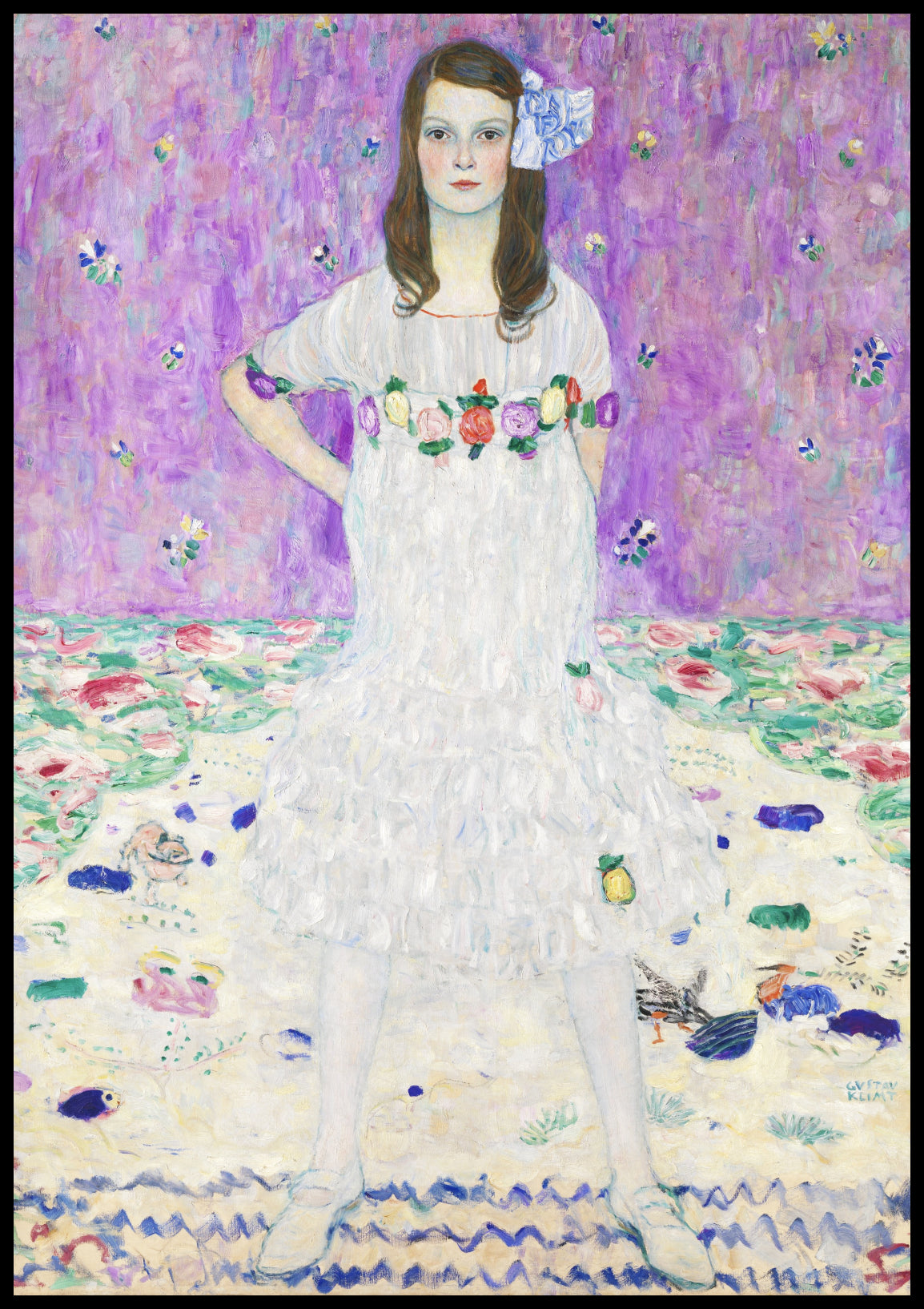Plakat  Mäda Primavesi, Gustaw Klimt Vintage do Salonu