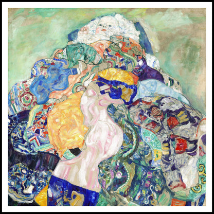 Plakat  Dziecko, Gustaw Klimt Vintage do Salonu