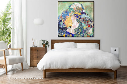 Plakat  Dziecko, Gustaw Klimt Vintage do Salonu