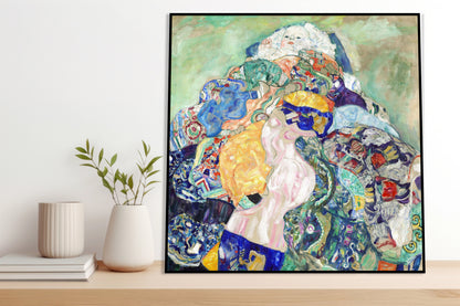 Plakat  Dziecko, Gustaw Klimt Vintage do Salonu