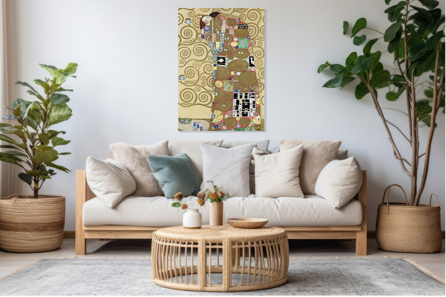Obraz  Fulfillment, Gustaw Klimt Vintage do Salonu