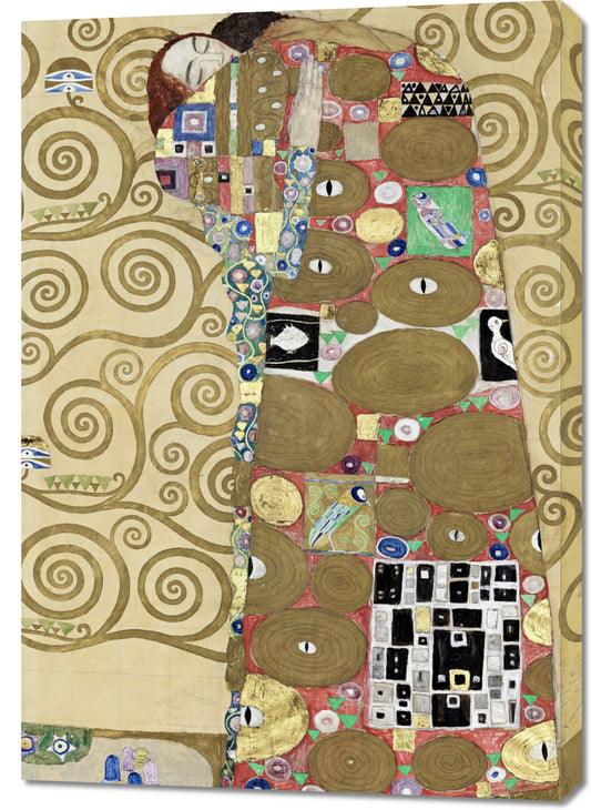 Obraz  Fulfillment, Gustaw Klimt Vintage do Salonu