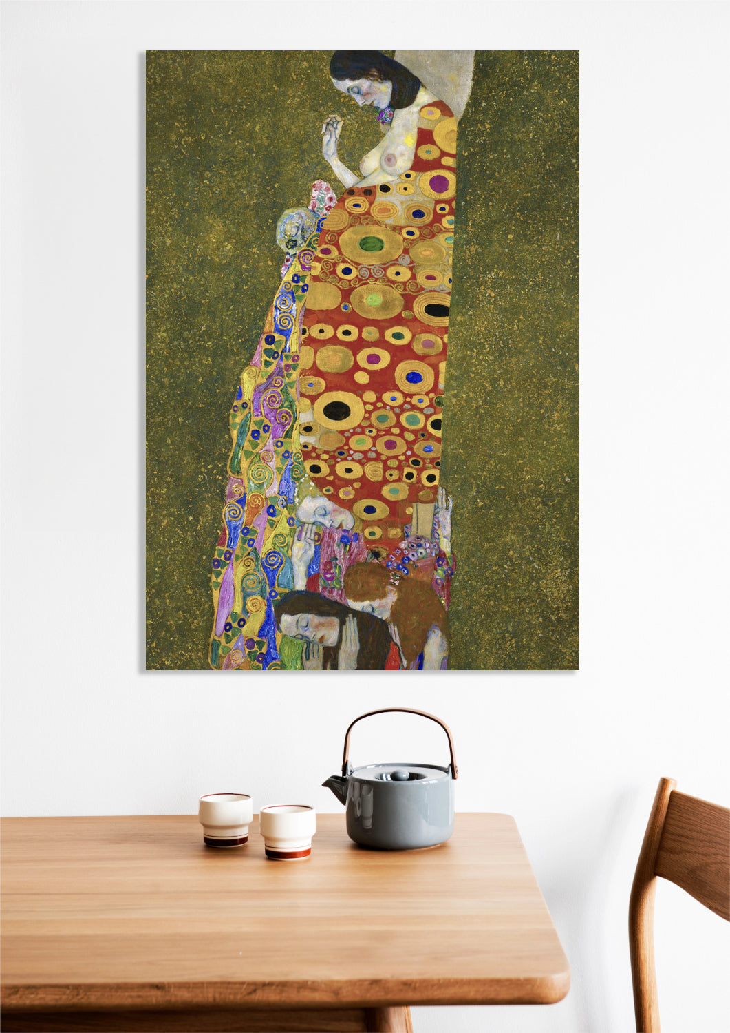 Obraz  Hope II, Gustaw Klimt Vintage do Salonu