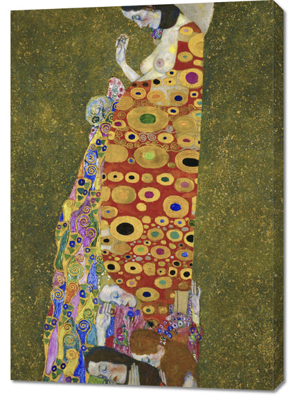 Obraz  Hope II, Gustaw Klimt Vintage do Salonu