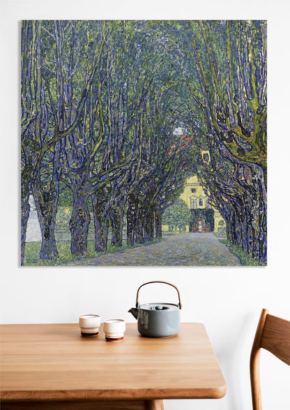 Obraz  Allee at Schloss Kammer, Gustaw Klimt Vintage