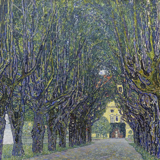 Plakat  Allee at Schloss Kammer, Gustaw Klimt Vintage