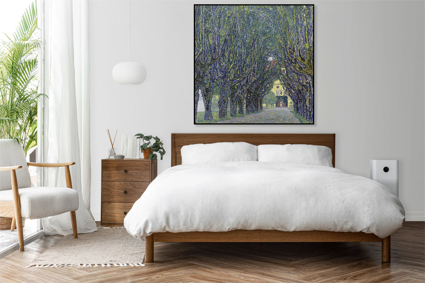 Plakat  Allee at Schloss Kammer, Gustaw Klimt Vintage
