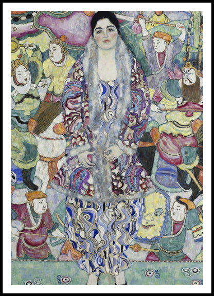Plakat  Portrait of Friederike Maria Beer, Klimt Vintage
