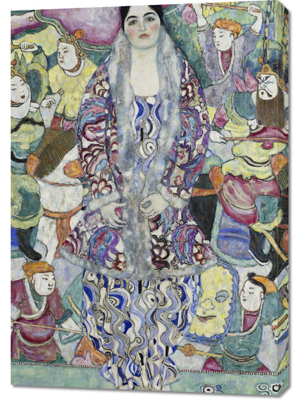 Obraz  Portrait of Friederike Maria Beer, Klimt Vintage