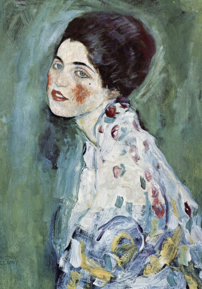 Plakat  Portrait of a Lady, Gustaw Klimt Vintage do Salonu