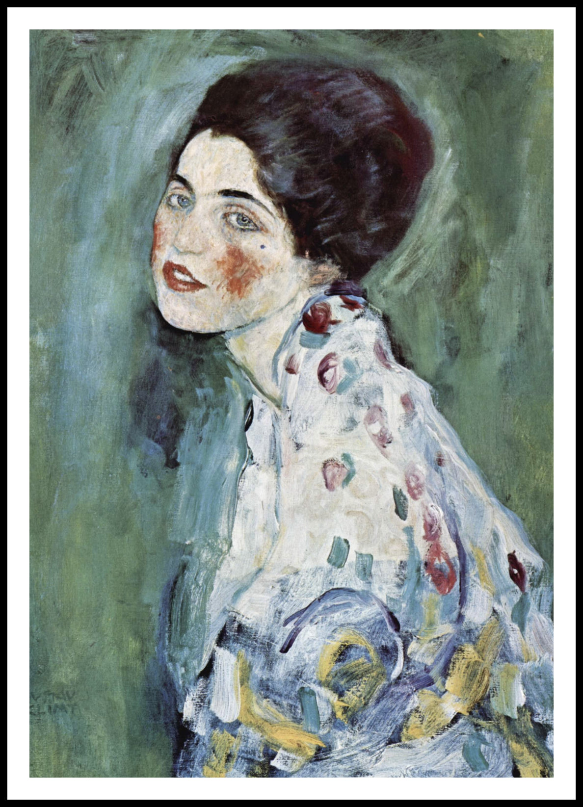 Plakat  Portrait of a Lady, Gustaw Klimt Vintage do Salonu