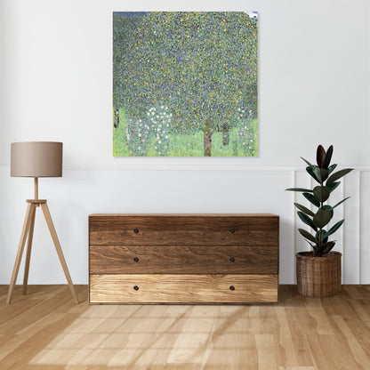 Obraz  Rosebushes under the Trees, Klimt Vintage