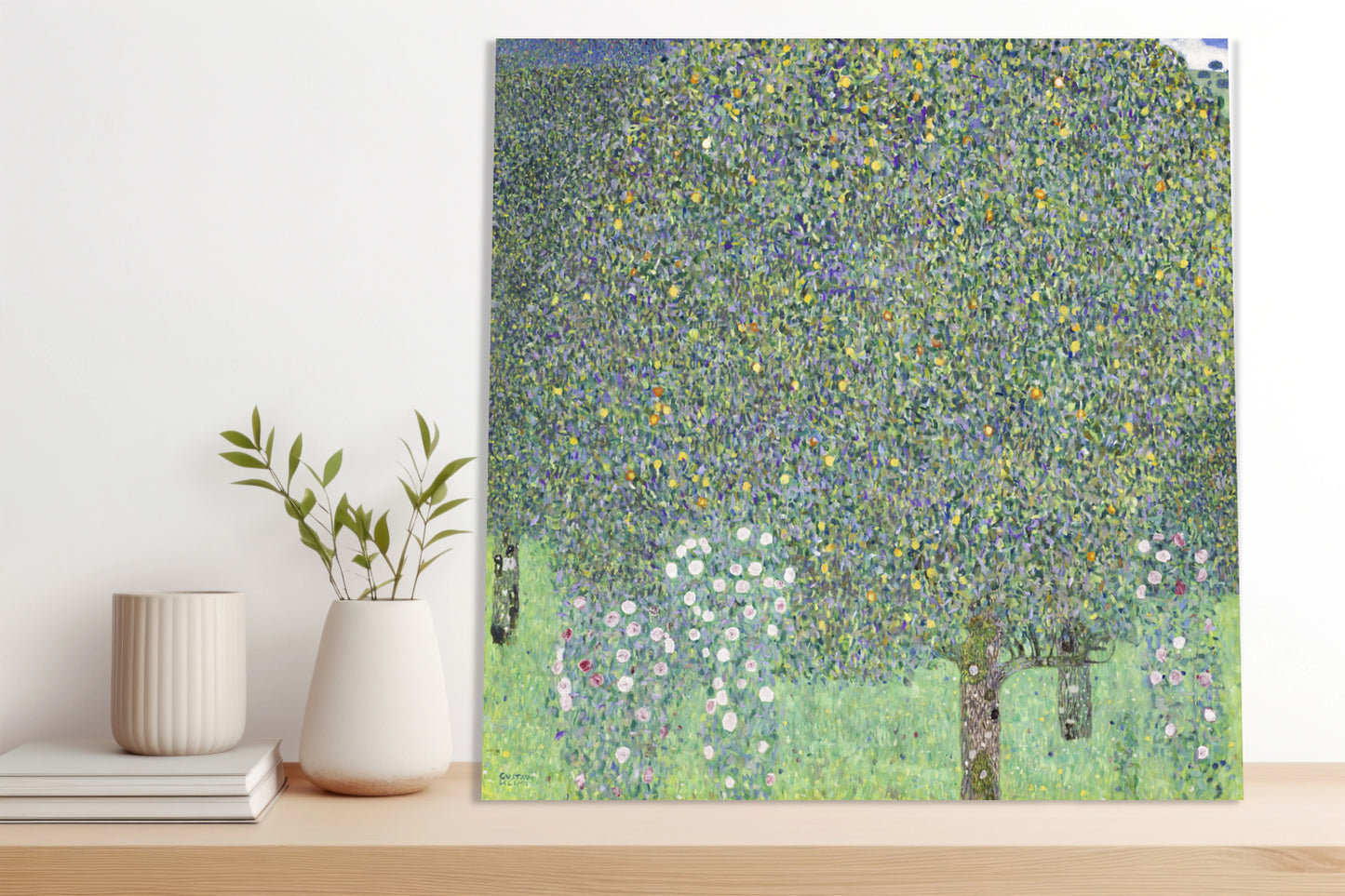 Obraz  Rosebushes under the Trees, Klimt Vintage