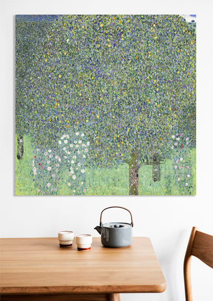 Obraz  Rosebushes under the Trees, Klimt Vintage