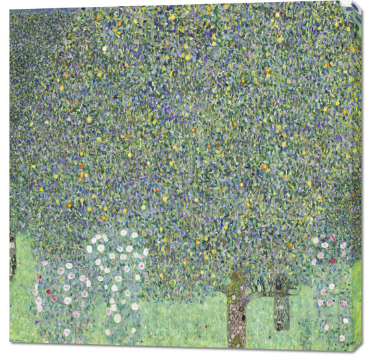 Obraz  Rosebushes under the Trees, Klimt Vintage