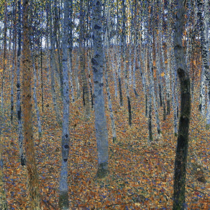 Plakat  Beech Grove I, Gustaw Klimt Vintage do Salonu