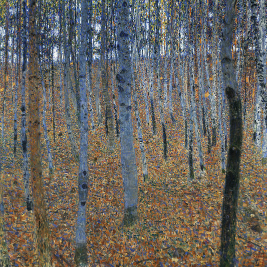 Plakat  Beech Grove I, Gustaw Klimt Vintage do Salonu