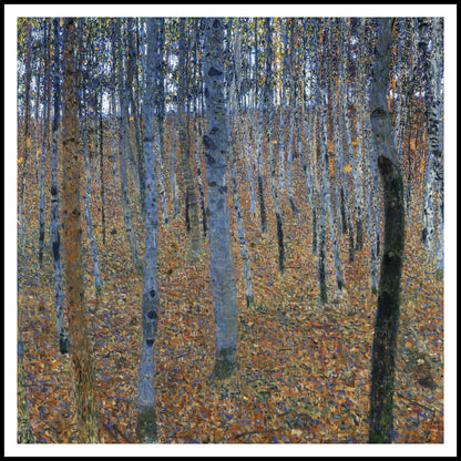 Plakat  Beech Grove I, Gustaw Klimt Vintage do Salonu