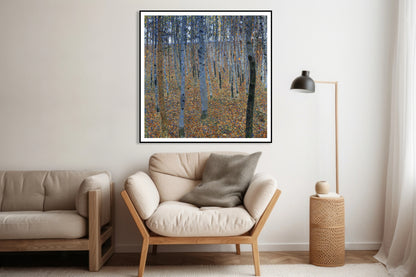 Plakat  Beech Grove I, Gustaw Klimt Vintage do Salonu