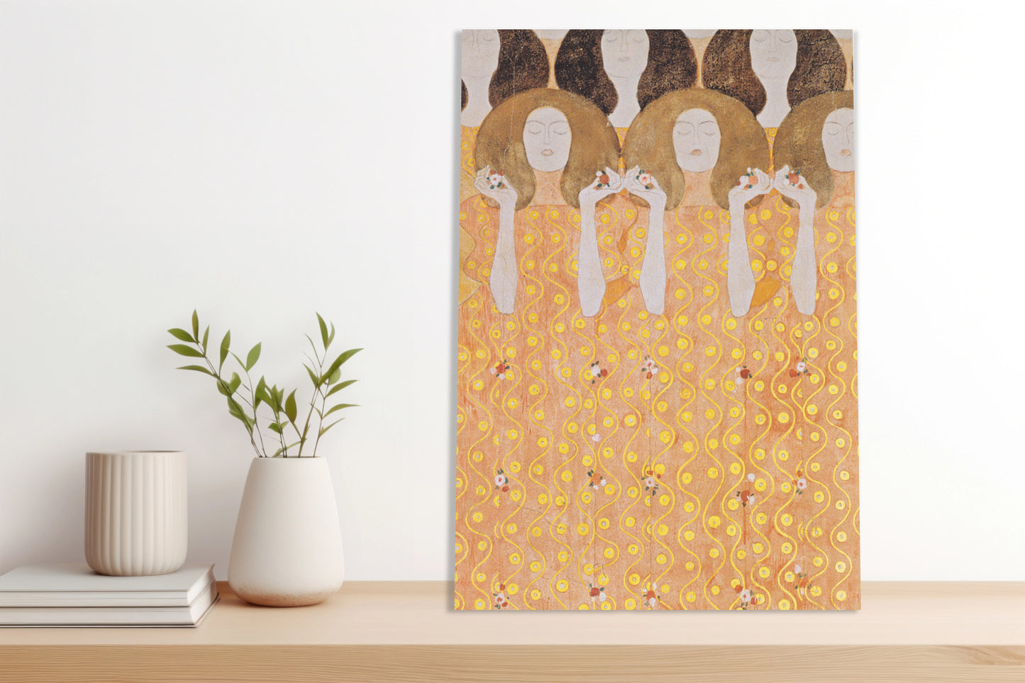 Obraz  Beethoven Frieze, Klimt Vintage do Salonu