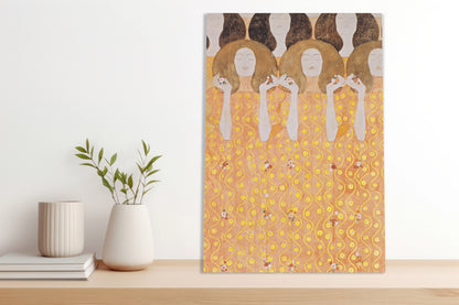 Obraz  Beethoven Frieze, Klimt Vintage do Salonu