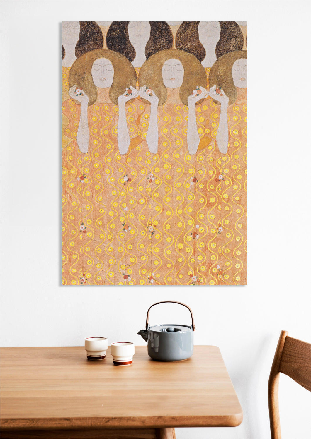 Obraz  Beethoven Frieze, Klimt Vintage do Salonu