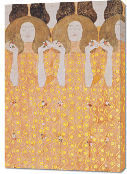 Obraz  Beethoven Frieze, Klimt Vintage do Salonu