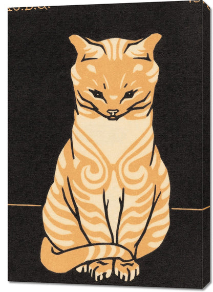 Obraz  Sitting Cat, Julie de Graag Vintage do Salonu