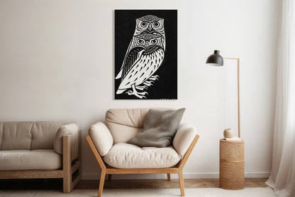 Obraz  Two Owls,Julie de Graag  Vintage do Salonu