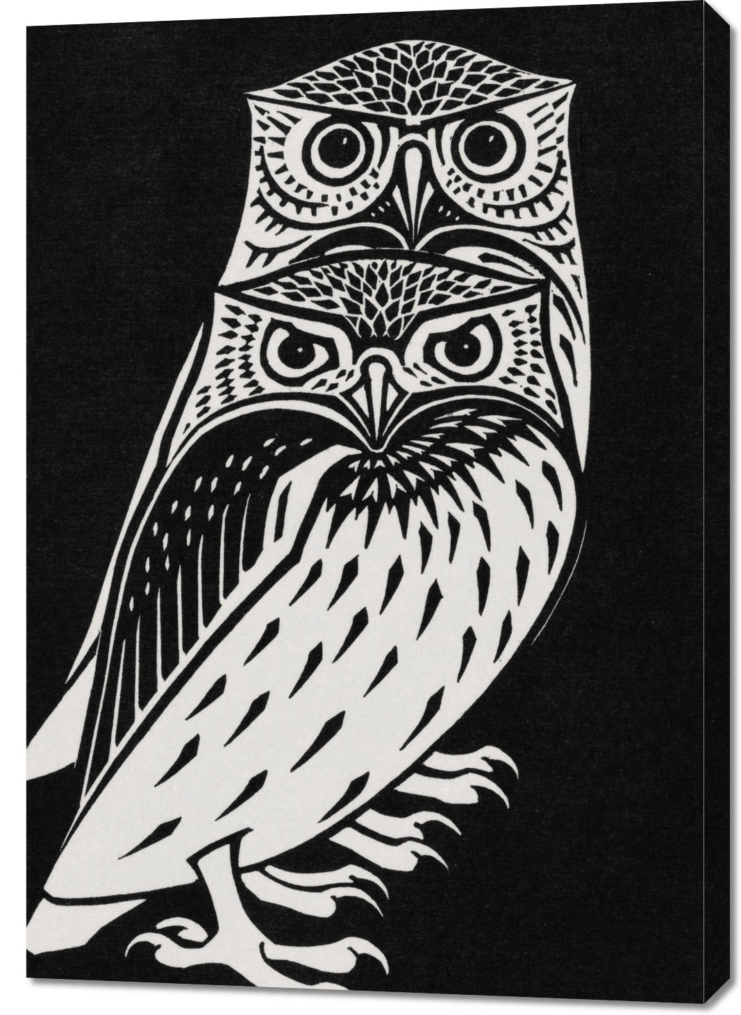 Obraz  Two Owls,Julie de Graag  Vintage do Salonu