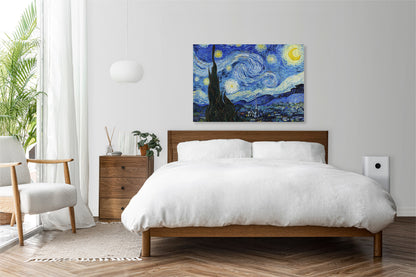 Obraz  Gwiaździsta Noc, Van Gogh Vintage do Salonu