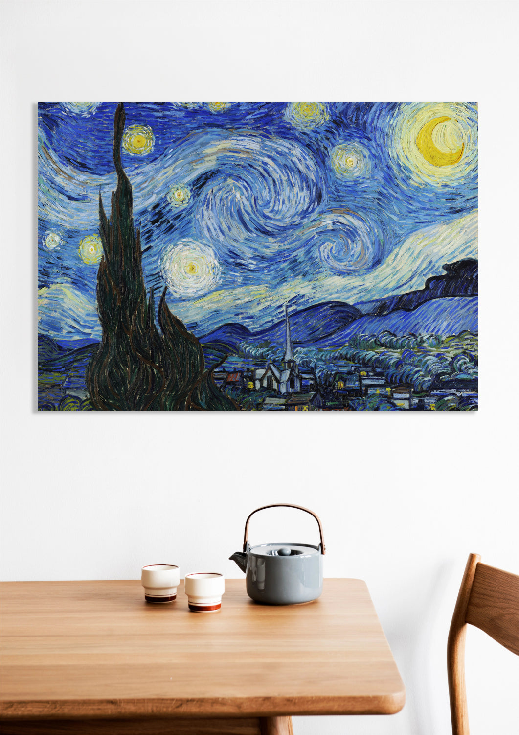 Obraz  Gwiaździsta Noc, Van Gogh Vintage do Salonu