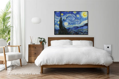 Plakat  Gwiaździsta Noc, Van Gogh Vintage do Salonu